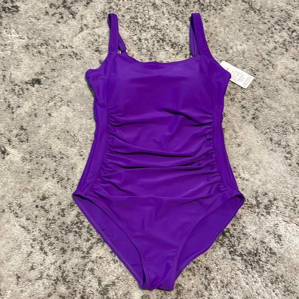 Upopby Purple One-piece Swim NWT